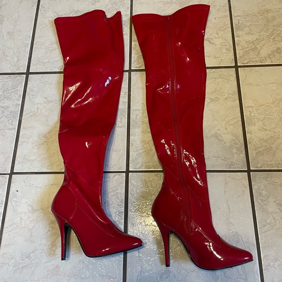 Seduce-3000 Pleaser Boots - Picture 2 of 4